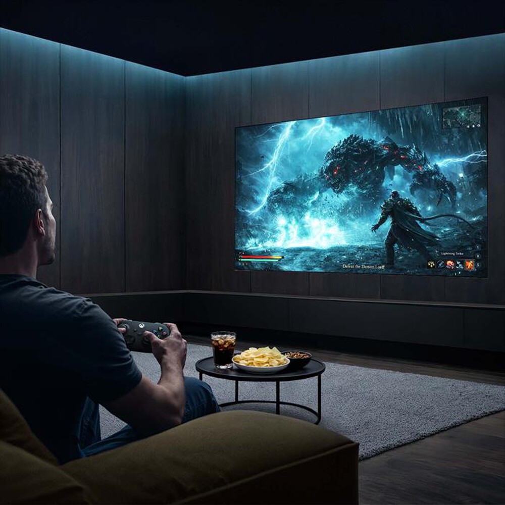 Immagine del prodotto SAMSUNG - Smart TV OLED 4K Vision AI 55" QE55S90HAEXZT-Graphite Black
