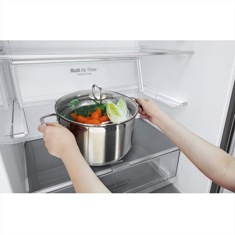Immagine del prodotto LG - Frigorifero combinato GBB567SECMN Classe E 500lt-Sabbia