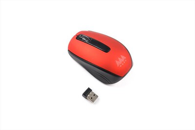AAAMAZE - MOUSE COMPACT WRLS NEW-Rosso