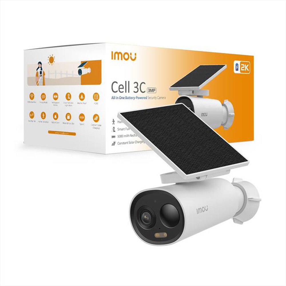 Immagine del prodotto IMOU - Telecamera da esterno CELL 3C ALL IN ONE