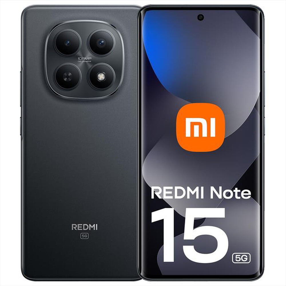 Immagine del prodotto XIAOMI - Smartphone REDMI Note 15 5G (8/256GB)-Black