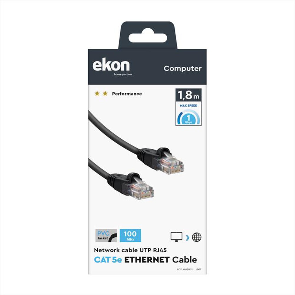 Immagine del prodotto SBS - ECITLAN5E18GY-Nero