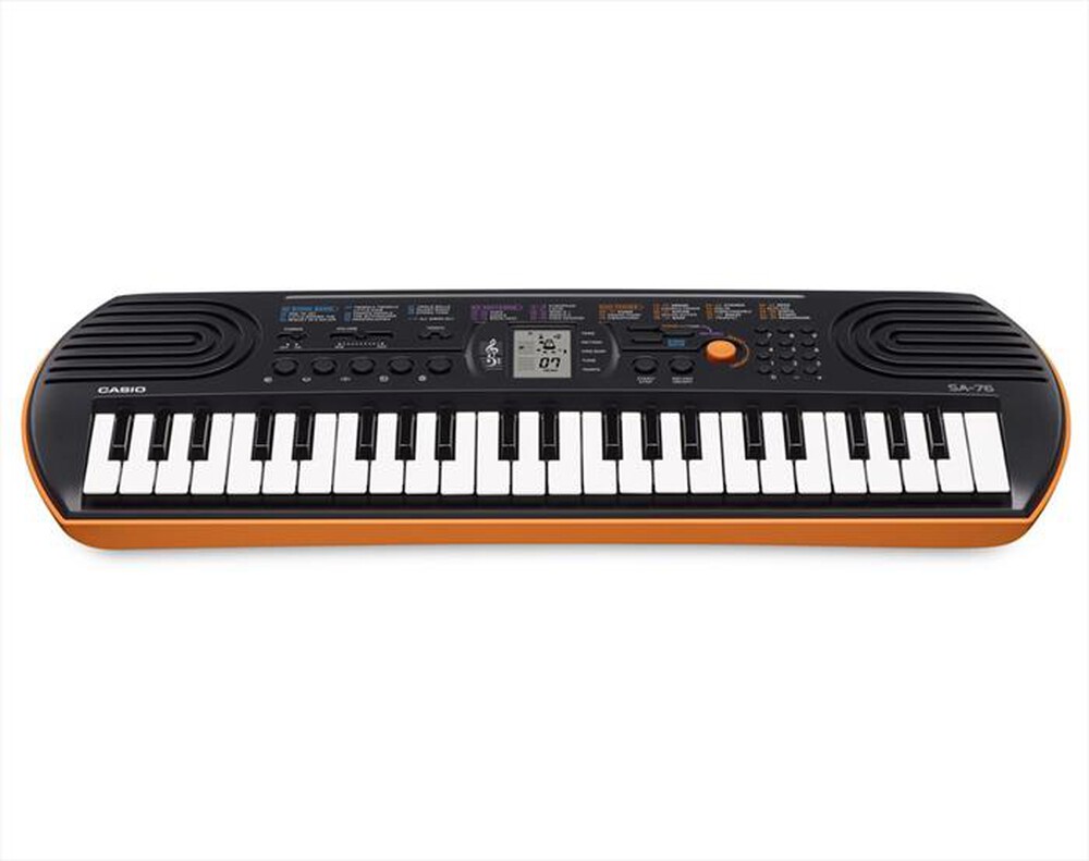 Immagine del prodotto CASIO - SA-76 (Mini Tastiera Musicale)-ARANCIONE