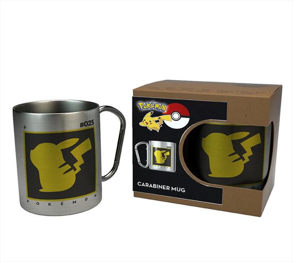 Immagine del prodotto ABYSSE - POKEMON - TAZZA CARABINER 235ML - PIKACHU 25&deg; ANNI-Silver