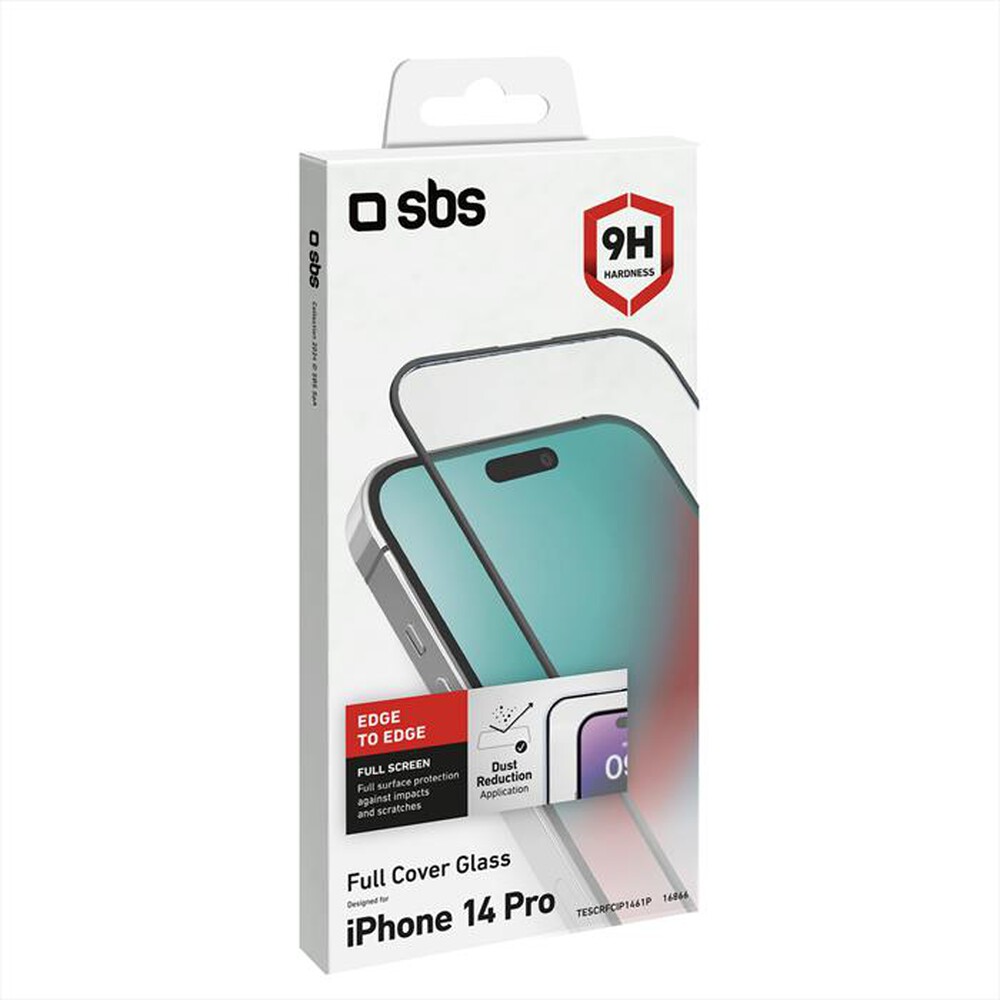 Immagine del prodotto SBS - Screen protector TESCRFCIP1461P per iPhone 14  Pro-Nero