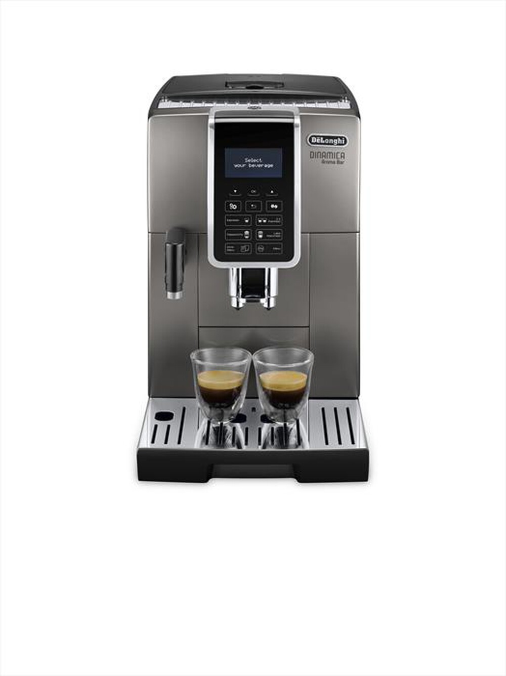 Immagine del prodotto DE LONGHI - Macchina da caff&egrave; Dinamica Aroma Bar ECAM359.57.TB-Titanio Nero