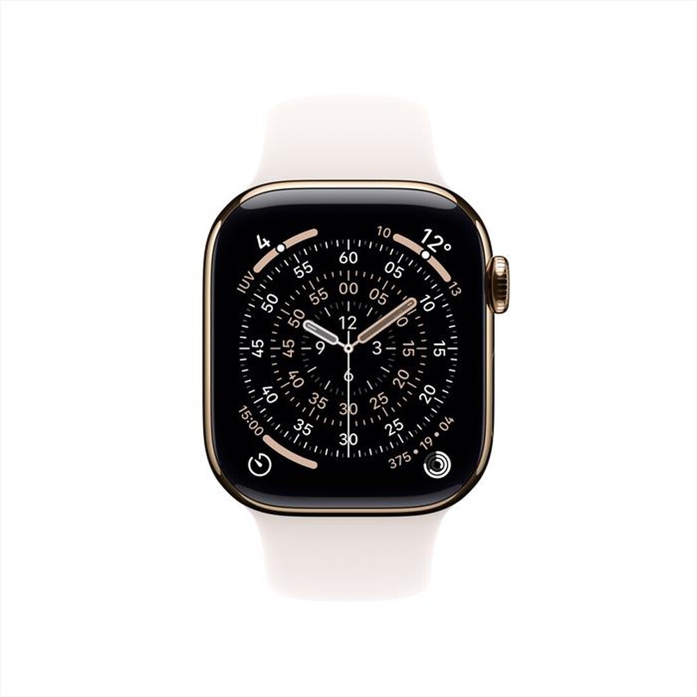 Immagine del prodotto APPLE - Watch Series 11 GPS + Cellular 42mm Titanio-Oro - Band Rosa Fard - M/L
