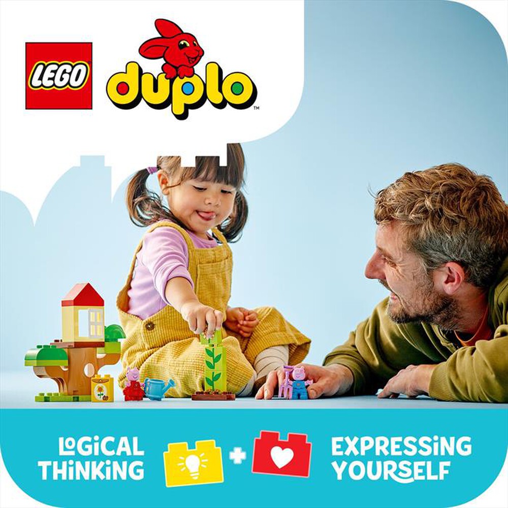 Immagine del prodotto LEGO - DUPLO Giardino e casa sull&rsquo;albero Peppa Pig 10431