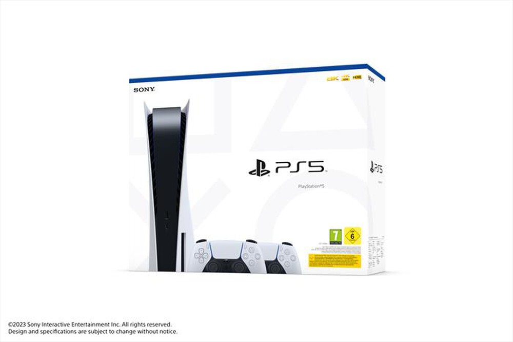 Immagine del prodotto SONY COMPUTER - PS5 STANDARD C + DUALSENSE WHITE