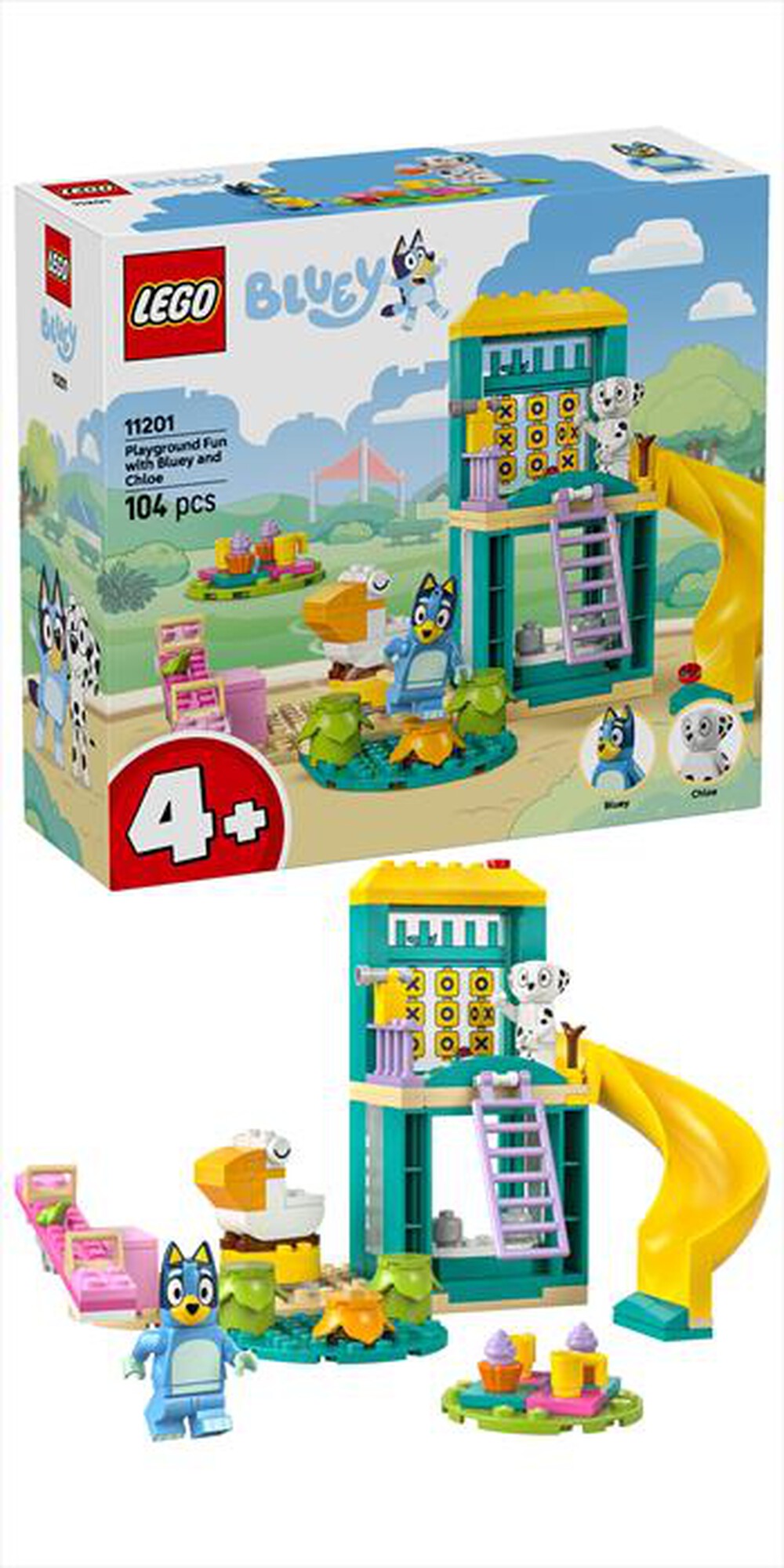 Immagine del prodotto LEGO - BLUEY Al parco giochi di BLUEY e Chloe 11201