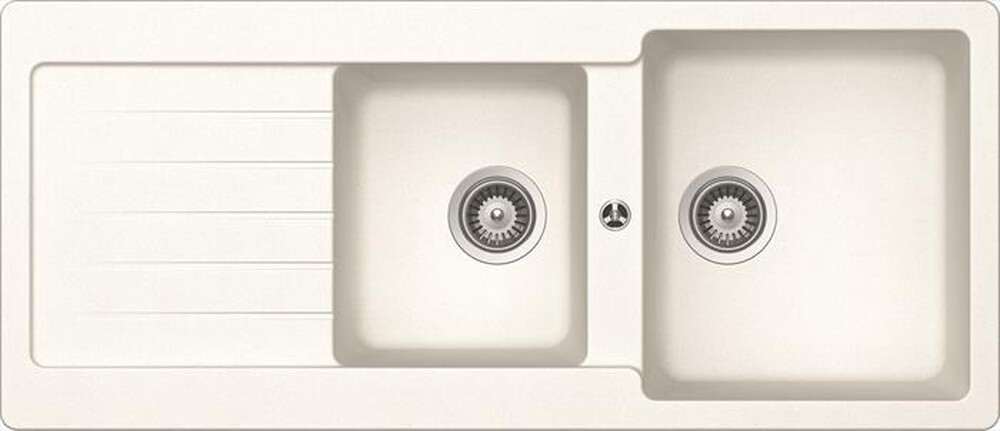 Immagine del prodotto GLEM GAS - Lavello lneare LS2G16WH 2 vasche-BIANCO