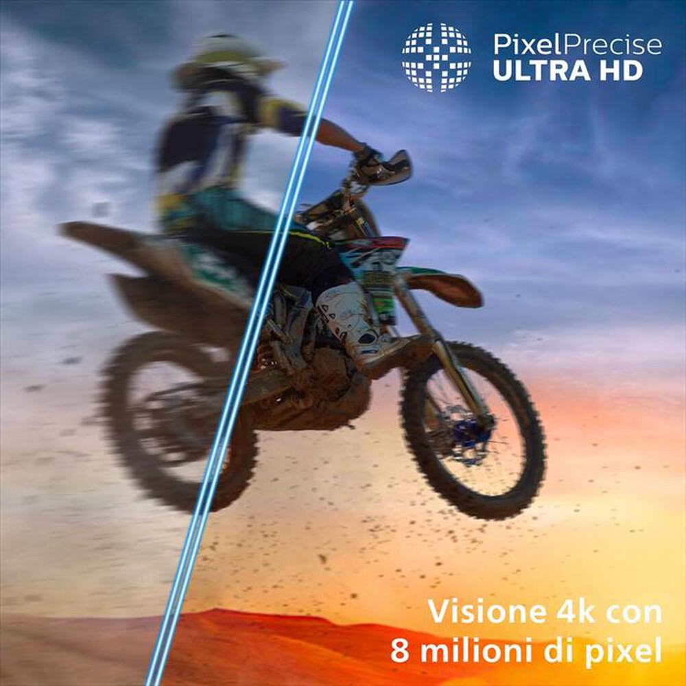 Immagine del prodotto PHILIPS - Smart TV Ambilight LED 4K 55" 55PUS8010-Black
