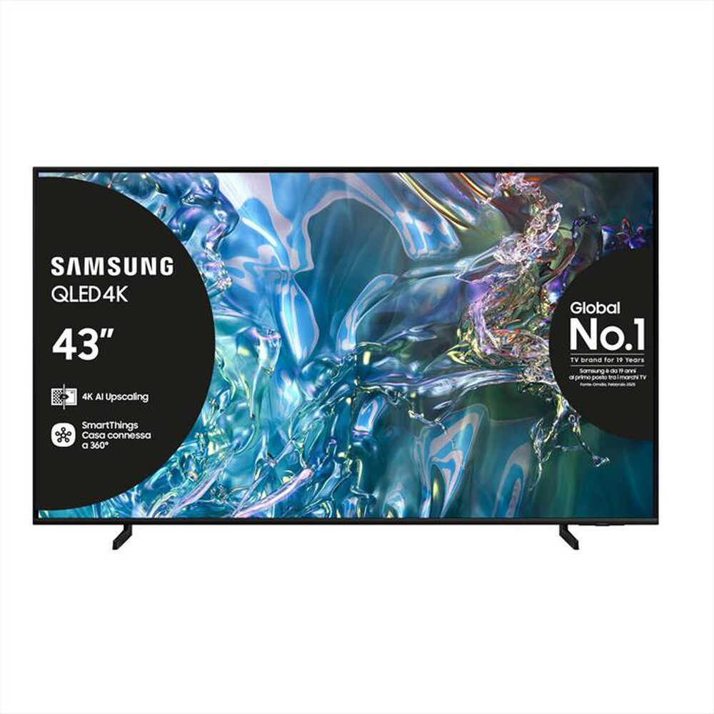 Immagine del prodotto SAMSUNG - Smart TV Q-LED UHD 4K 43" QE43Q60DAUXZT-TITAN GRAY