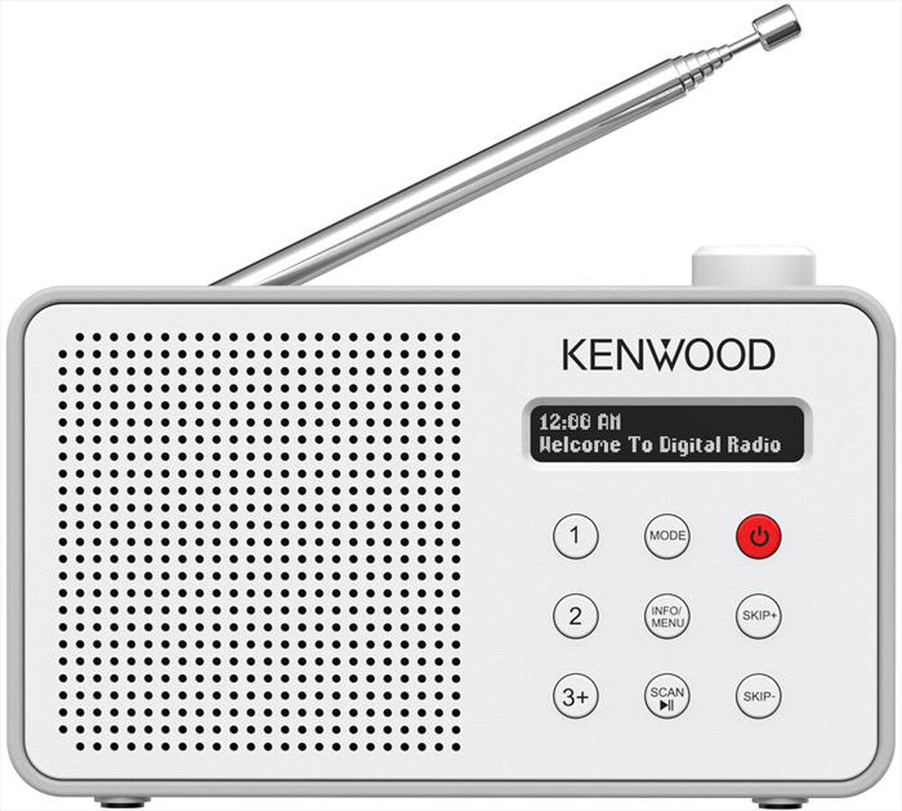 Immagine del prodotto KENWOOD - Radio DAB+ portatile CR-M25DAB-Bianco
