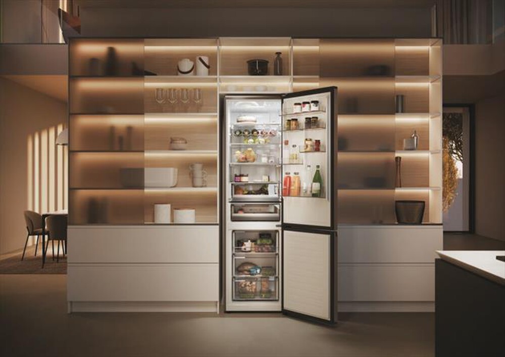 Immagine del prodotto HAIER - Frigorifero combinato HDPW5620ANPD Classe A 409 lt-Platino