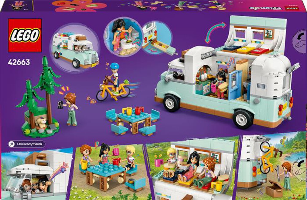 Immagine del prodotto LEGO - FRIENDS Avventura sul camper dell&rsquo;amicizia 42663