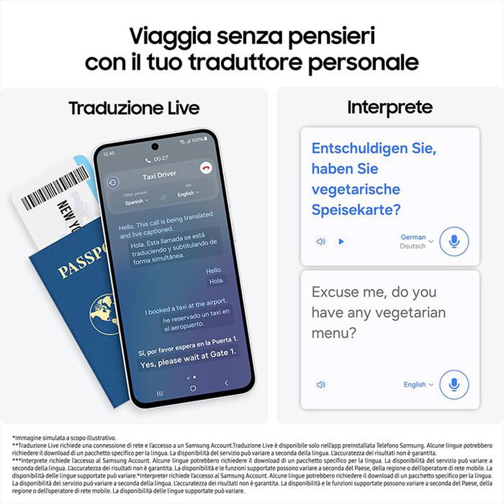 Immagine del prodotto SAMSUNG - Smartphone Galaxy S24 FE 128GB-Mint