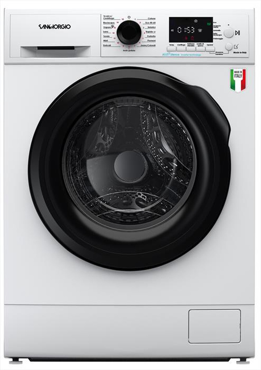 Immagine del prodotto SANGIORGIO - Lavatrice FS710A9 7Kg Classe A-BIANCO/NERO