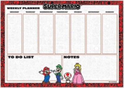 PYRAMID - Planner A4 da Scrivania Super Mario SR73816