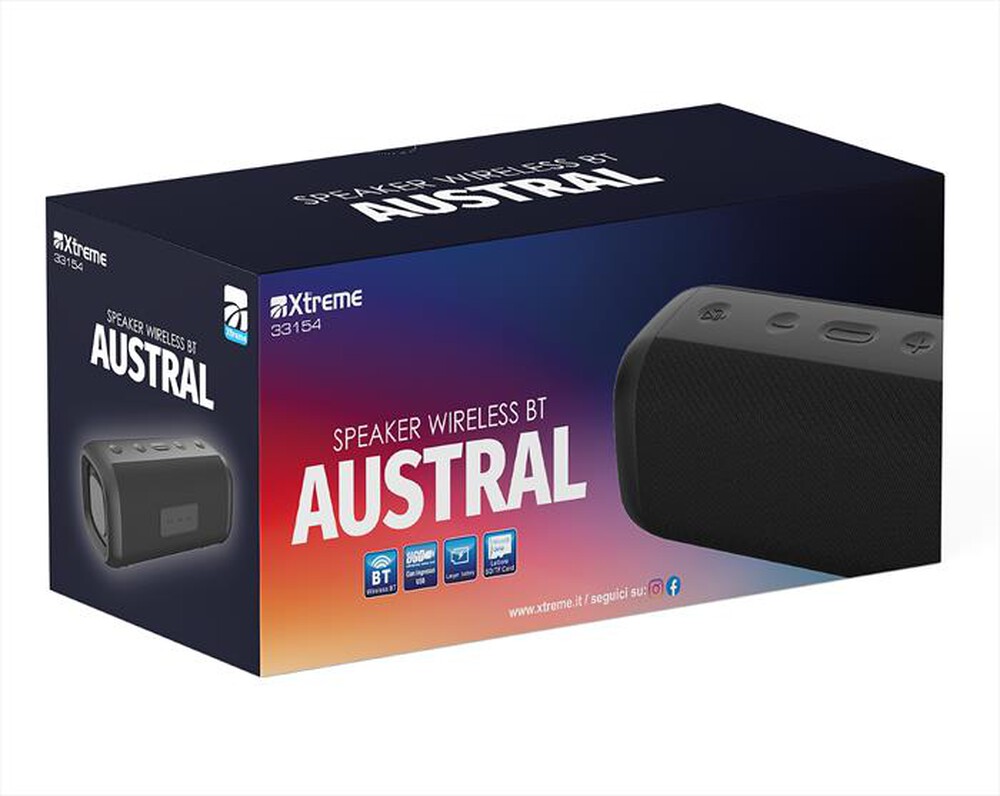 Immagine del prodotto XTREME - Speaker AUSTRAL 33154-nero