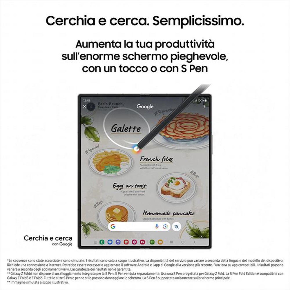 Immagine del prodotto SAMSUNG - Galaxy Z Fold6 12GB + 1TB-Pink