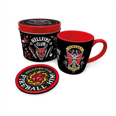 PYRAMID - STRANGER THINGS- set licenza tazza+sottobicchiere-Multicolore
