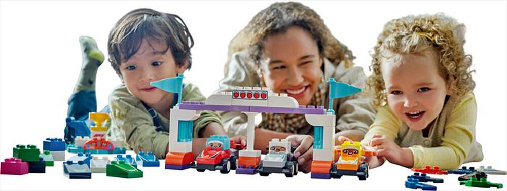 Immagine del prodotto LEGO - DUPLO Town Auto da corsa e piloti Team F1&reg; 10445