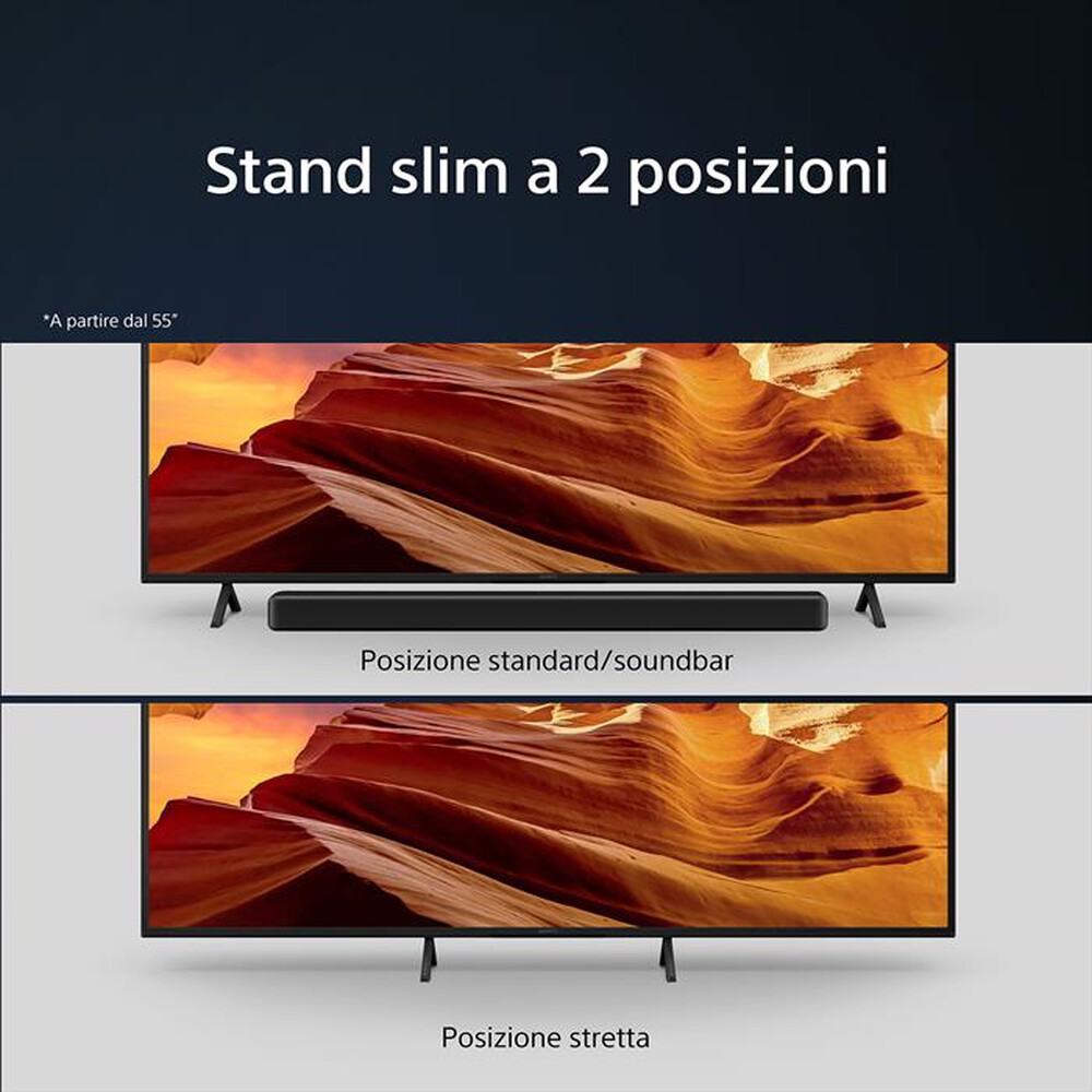 Immagine del prodotto SONY - Smart TV LED UHD 4K 55" KD55X75WLAEP-Nero