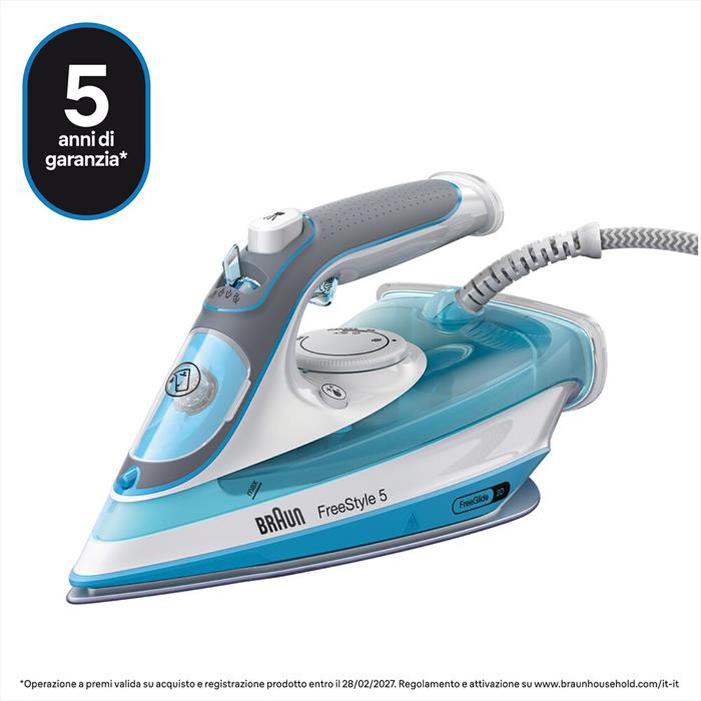 Immagine del prodotto BRAUN - TEXSTYLE 5 Ferro a vapore  SI5006BL-Bianco/Blu