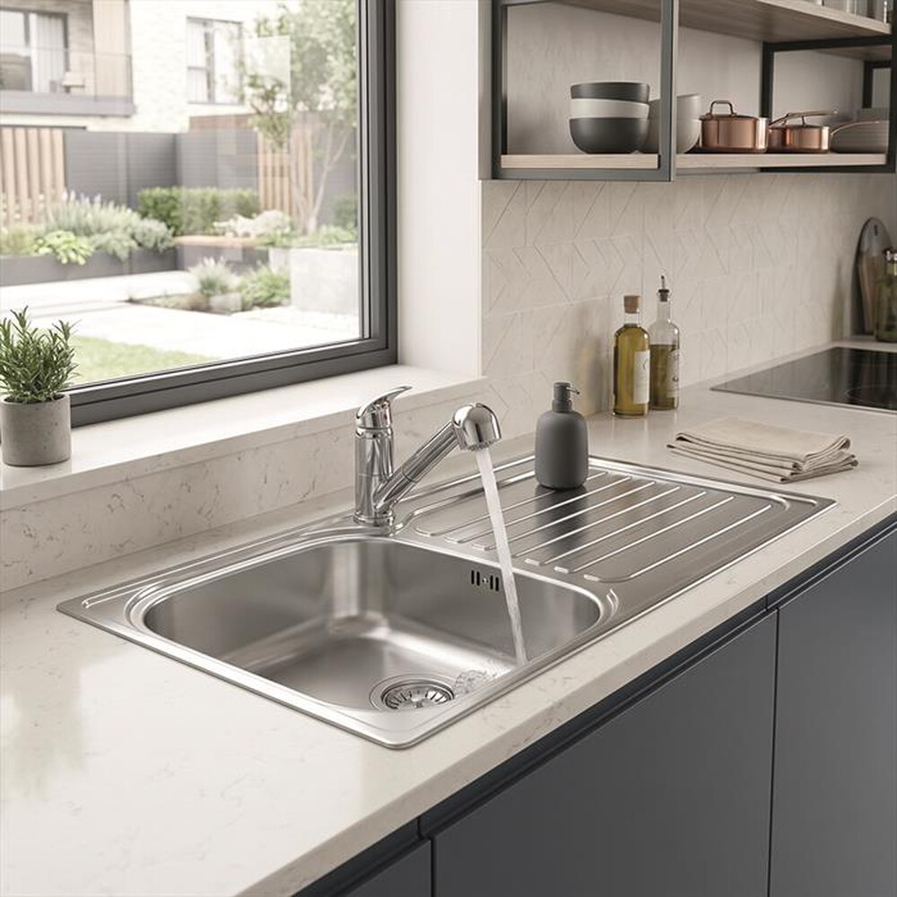 Immagine del prodotto GLEM GAS - Lavello 1 vasca EUR861SX-Inox