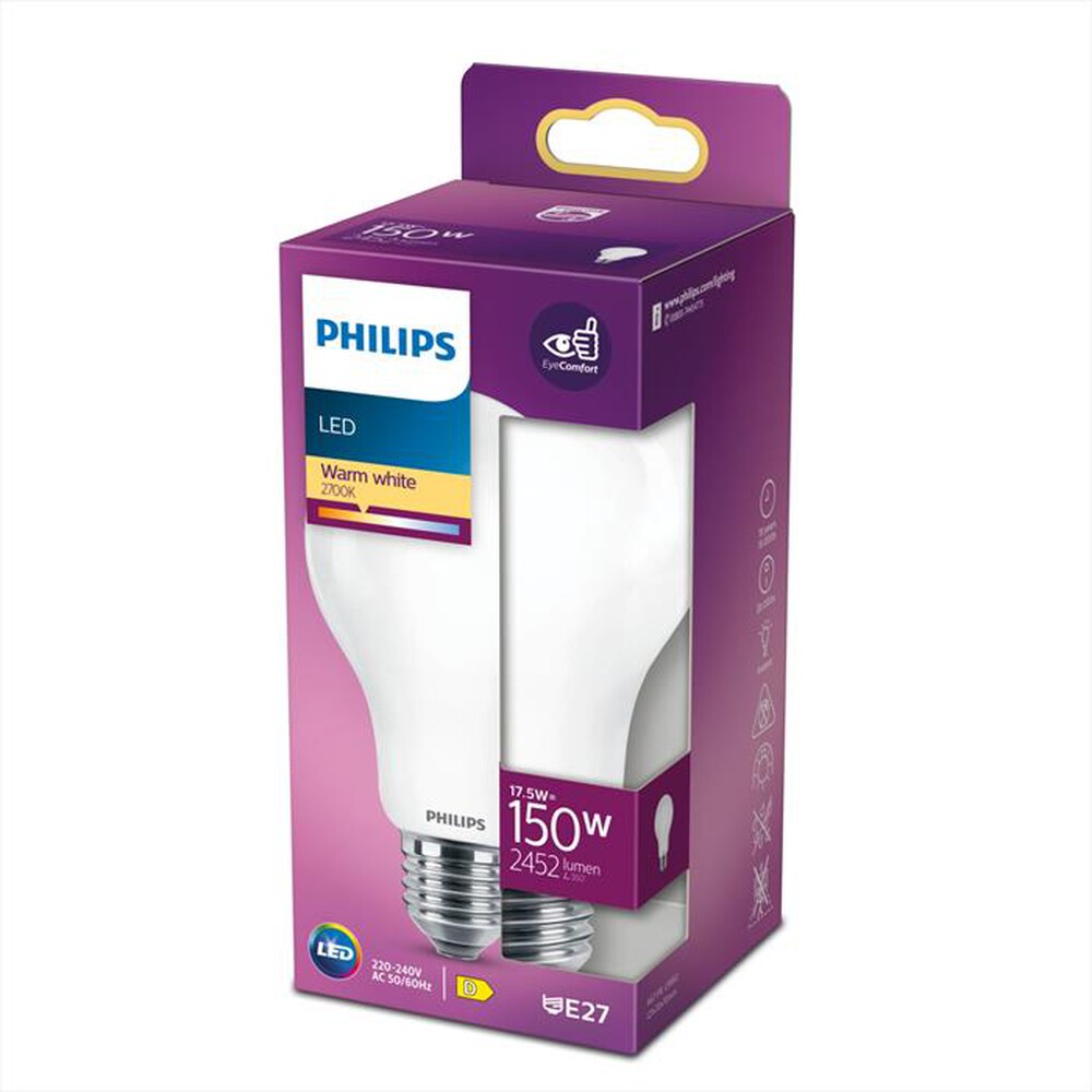 Immagine del prodotto PHILIPS - Lampada a LED GOCCIA SAT.E27 150W CLD-White