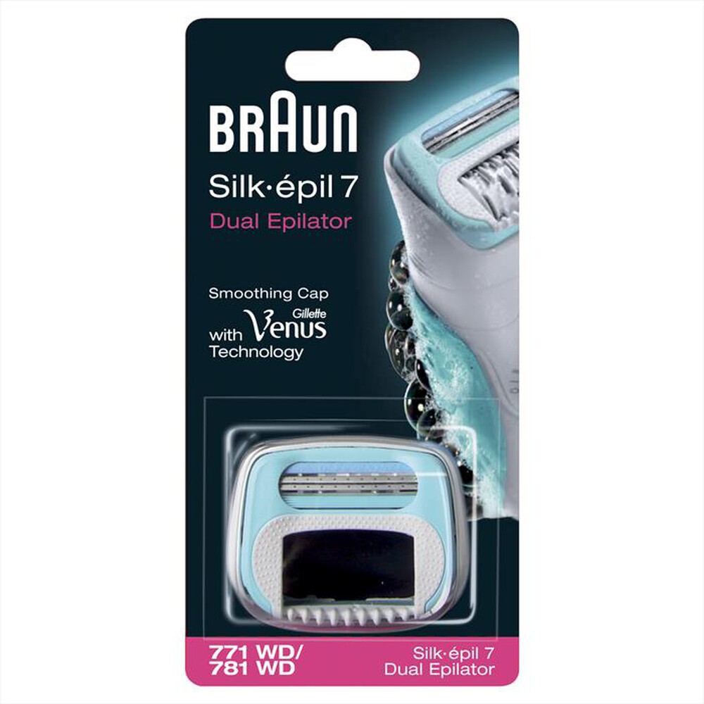 Immagine del prodotto BRAUN - Cappuccio Silk-&eacute;pil 7 771/781-Bianco/Celeste