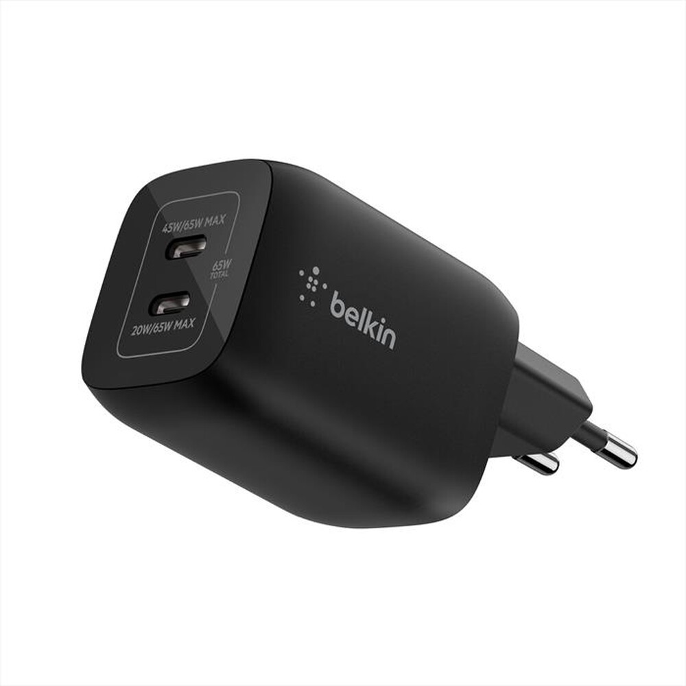 Immagine del prodotto BELKIN - Doppio caricabatteria parete per Nintendo Switch 2-Nero
