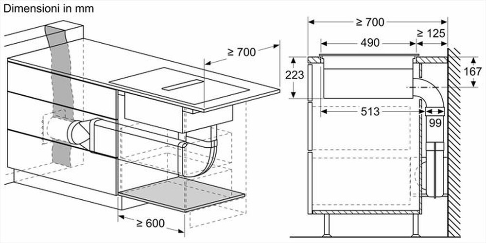 Immagine del prodotto BOSCH - Piano in vetro ceramica ad induzione PVS831B16E-Nero