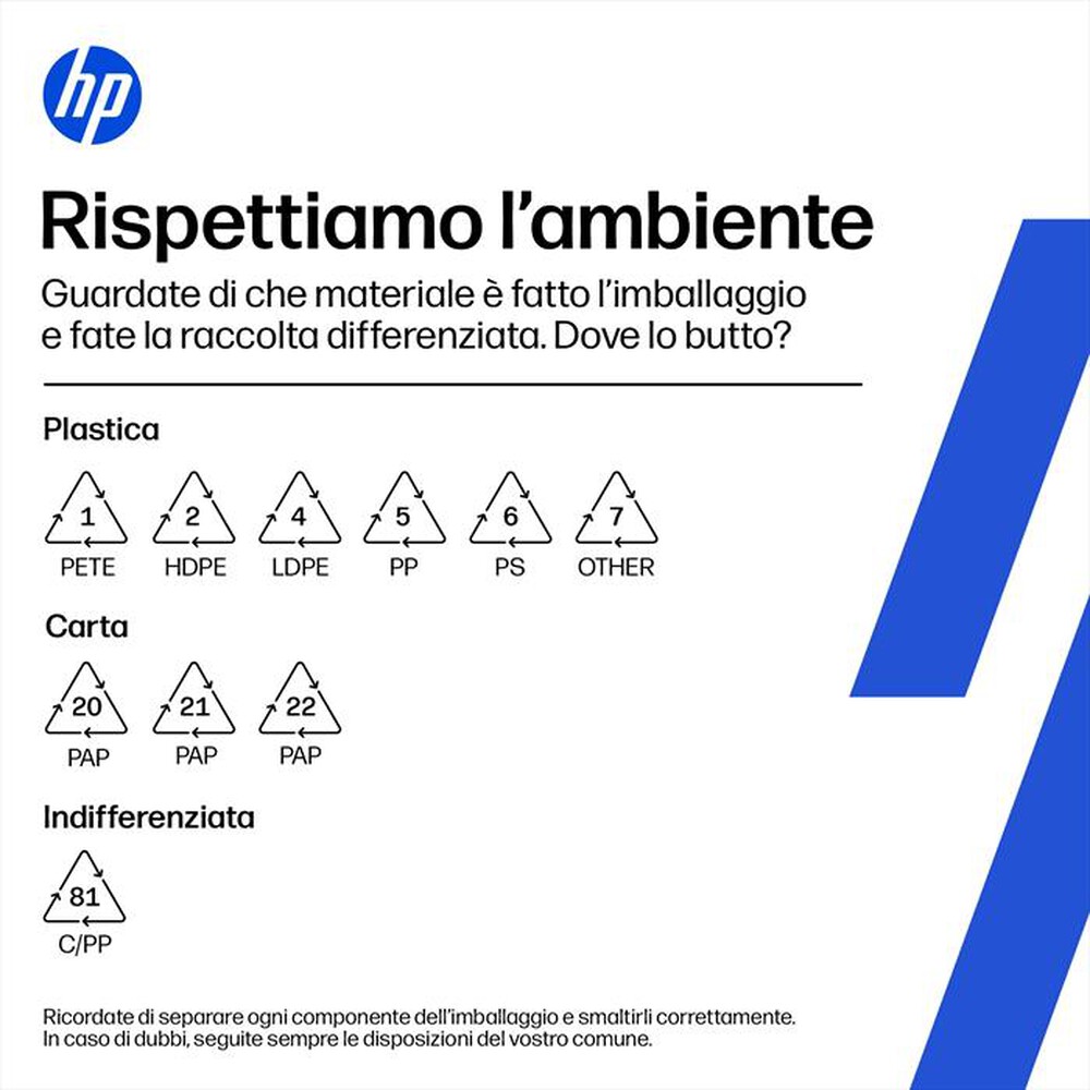 Immagine del prodotto HP - CUFFIE STEREO 3.5 MM-Nero