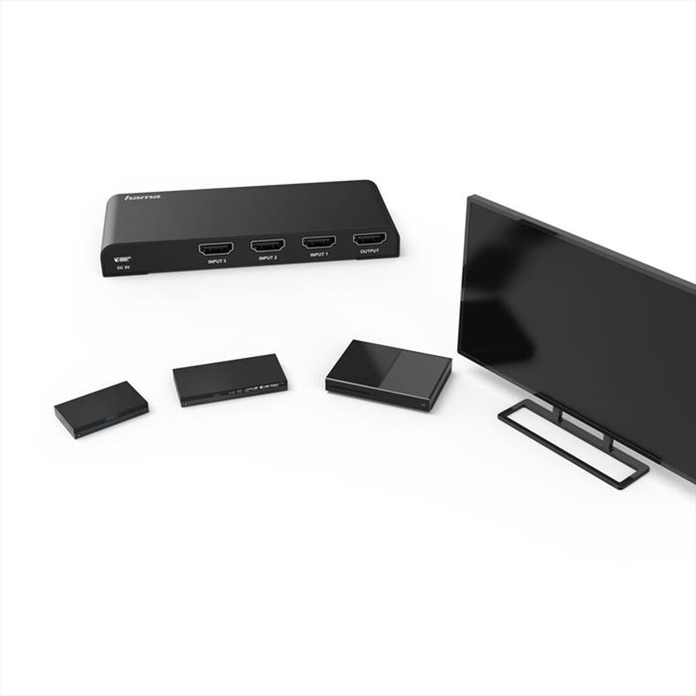 Immagine del prodotto HAMA - SWITCH HDMI 3/4K-Nero
