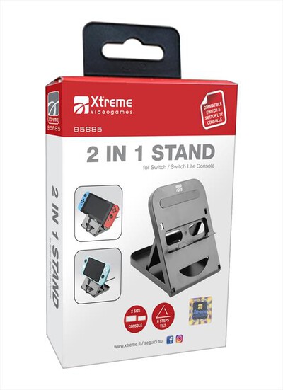 XTREME - 2 IN 1 STAND-NERO