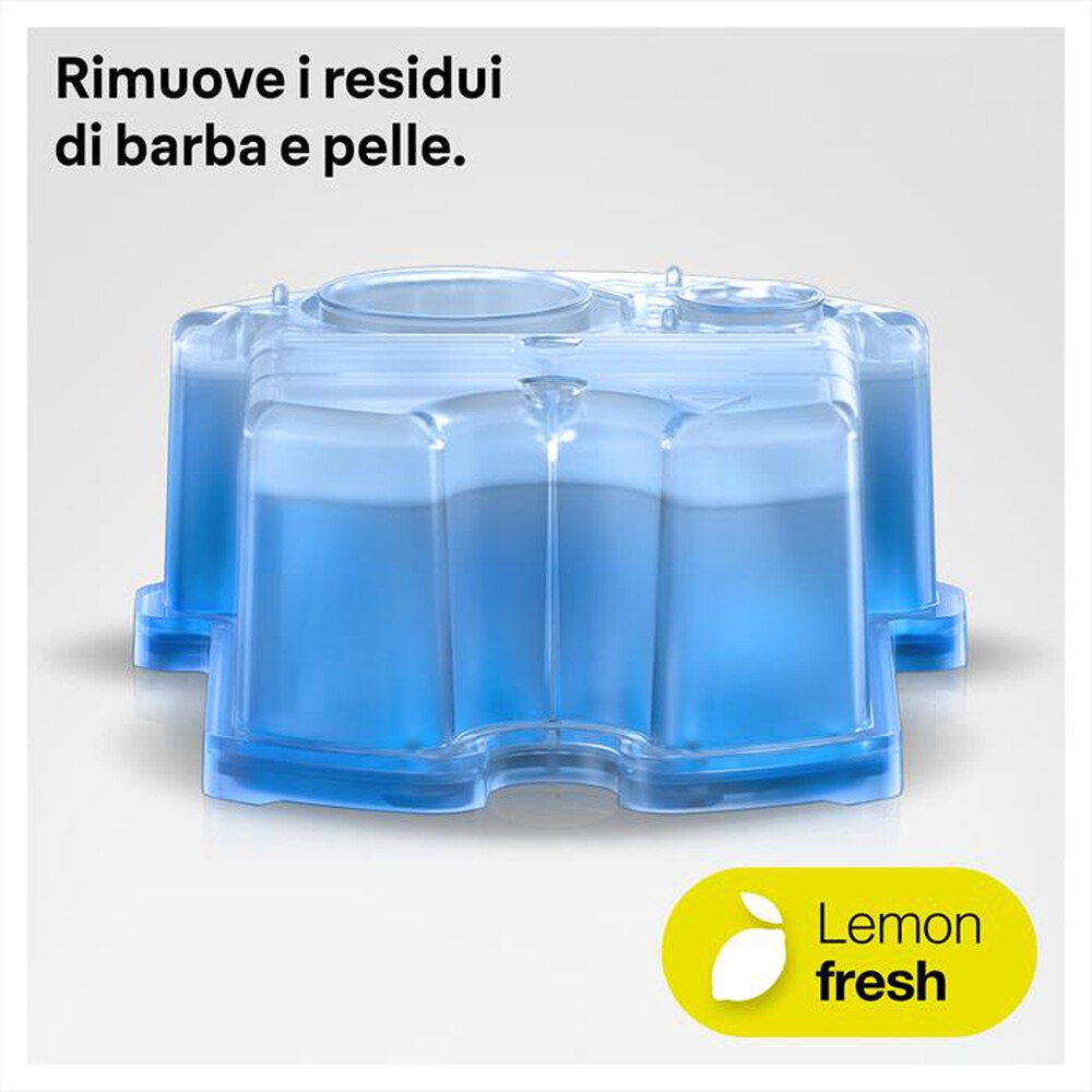 Immagine del prodotto BRAUN - CLEAN&CHARGE CARTUCCE-Celeste
