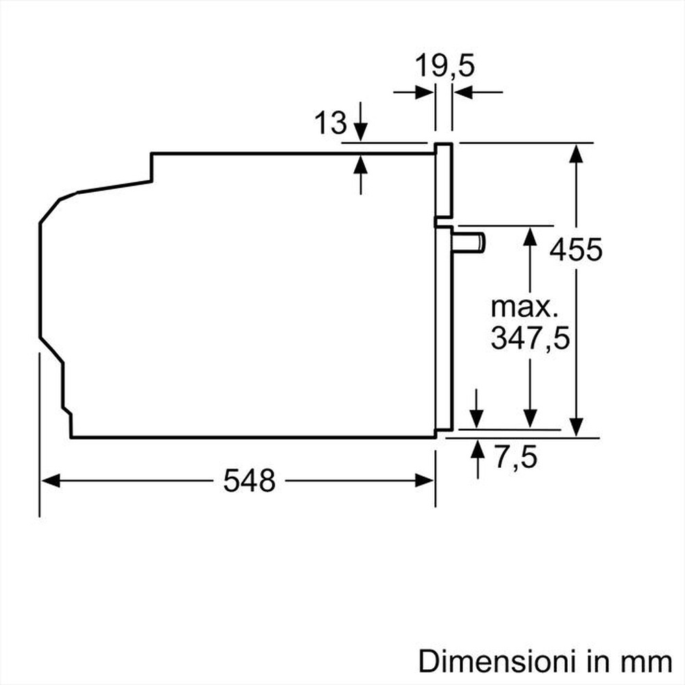 Immagine del prodotto BOSCH - Forno combinato con microonde CMG7241B2-Nero