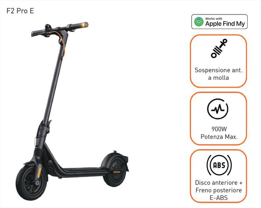 Immagine del prodotto SEGWAY - Monopattino elettrico NINEBOT KS F2 PRO E-nero