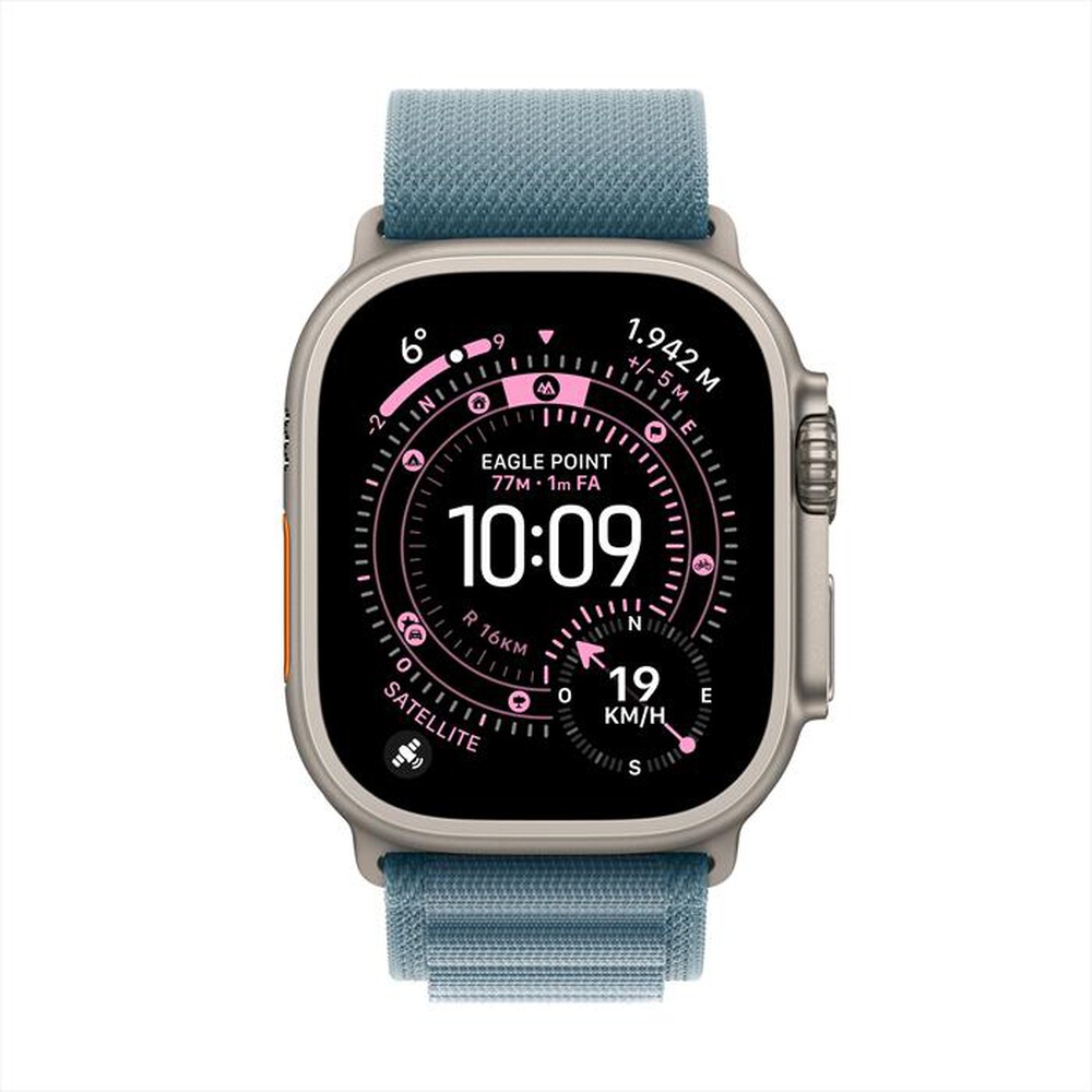 Immagine del prodotto APPLE - Watch Ultra 3 GPS + Cellular 49mm Titanio Naturale-Alpine Loop Blu Chiaro - S