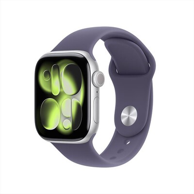 APPLE - Watch Series 11 GPS + Cellular 42mm Alluminio-Argento - Sport Band Viola M/L