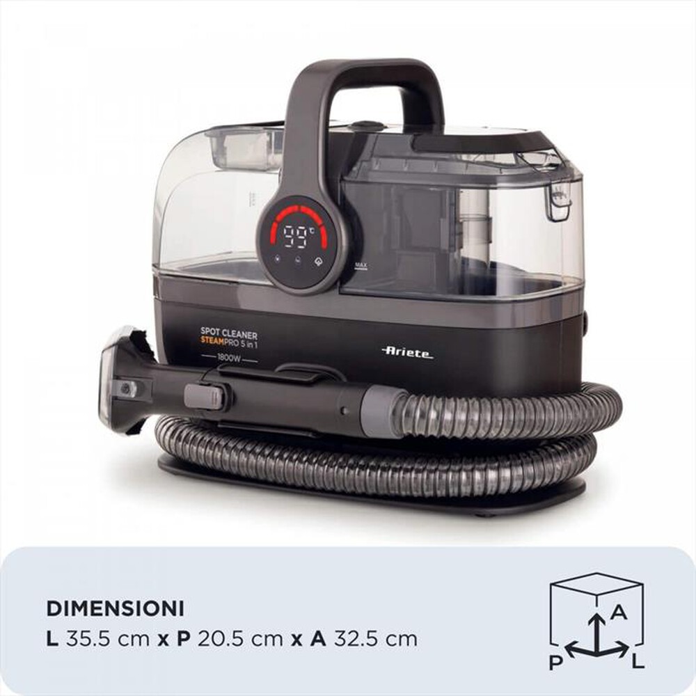 Immagine del prodotto ARIETE - SPOT CLEANER STEAM PRO 5IN1 2484-Nero