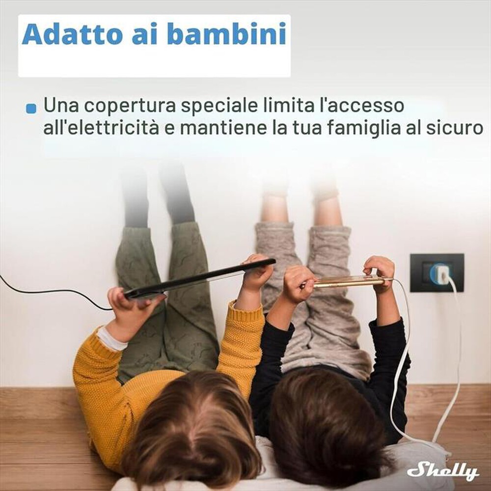 Immagine del prodotto SHELLY - Presa Intelligente Wi-Fi (Tipo F)-Bianco