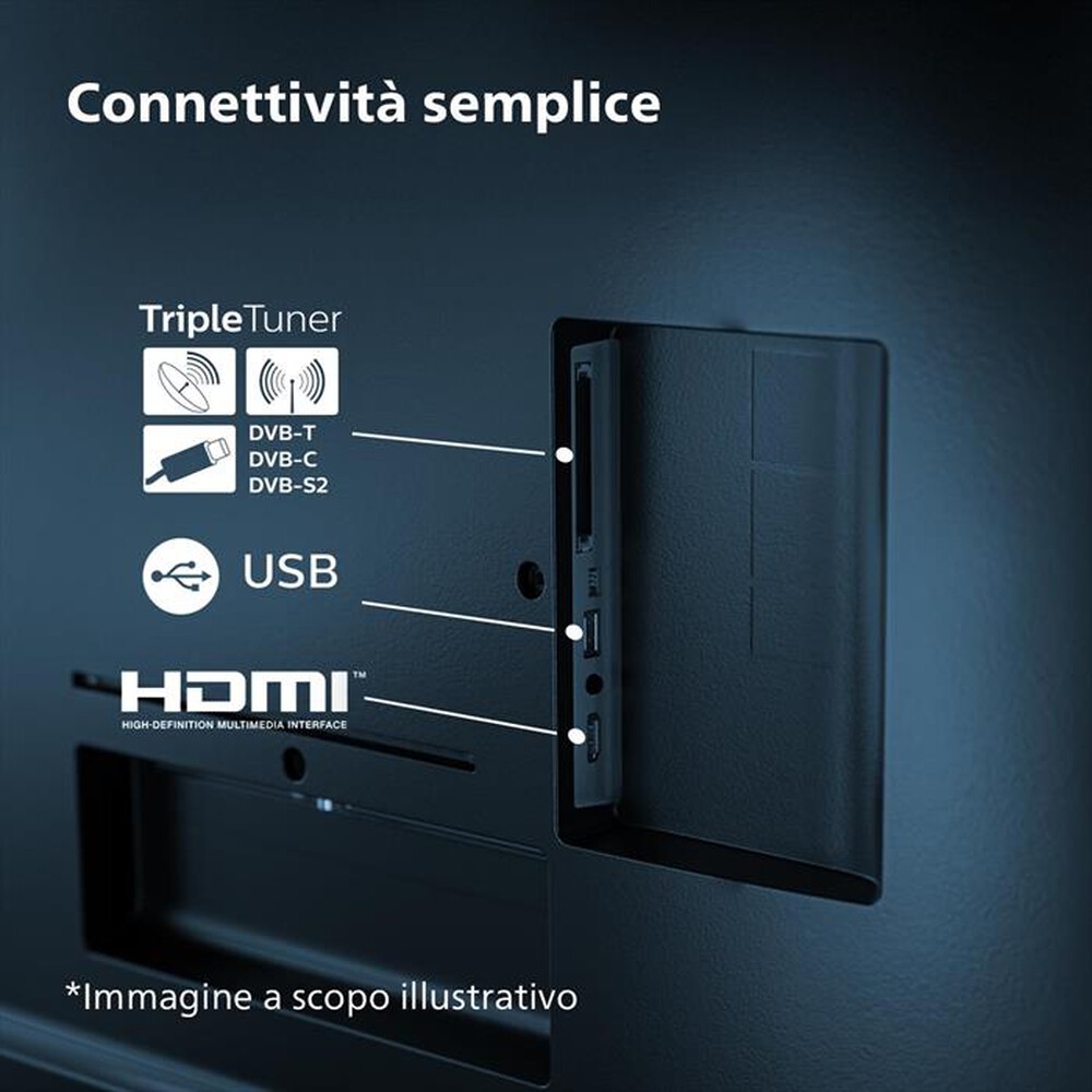 Immagine del prodotto PHILIPS - Smart TV LED UHD 4K 43" 43PUS7609/12-Black