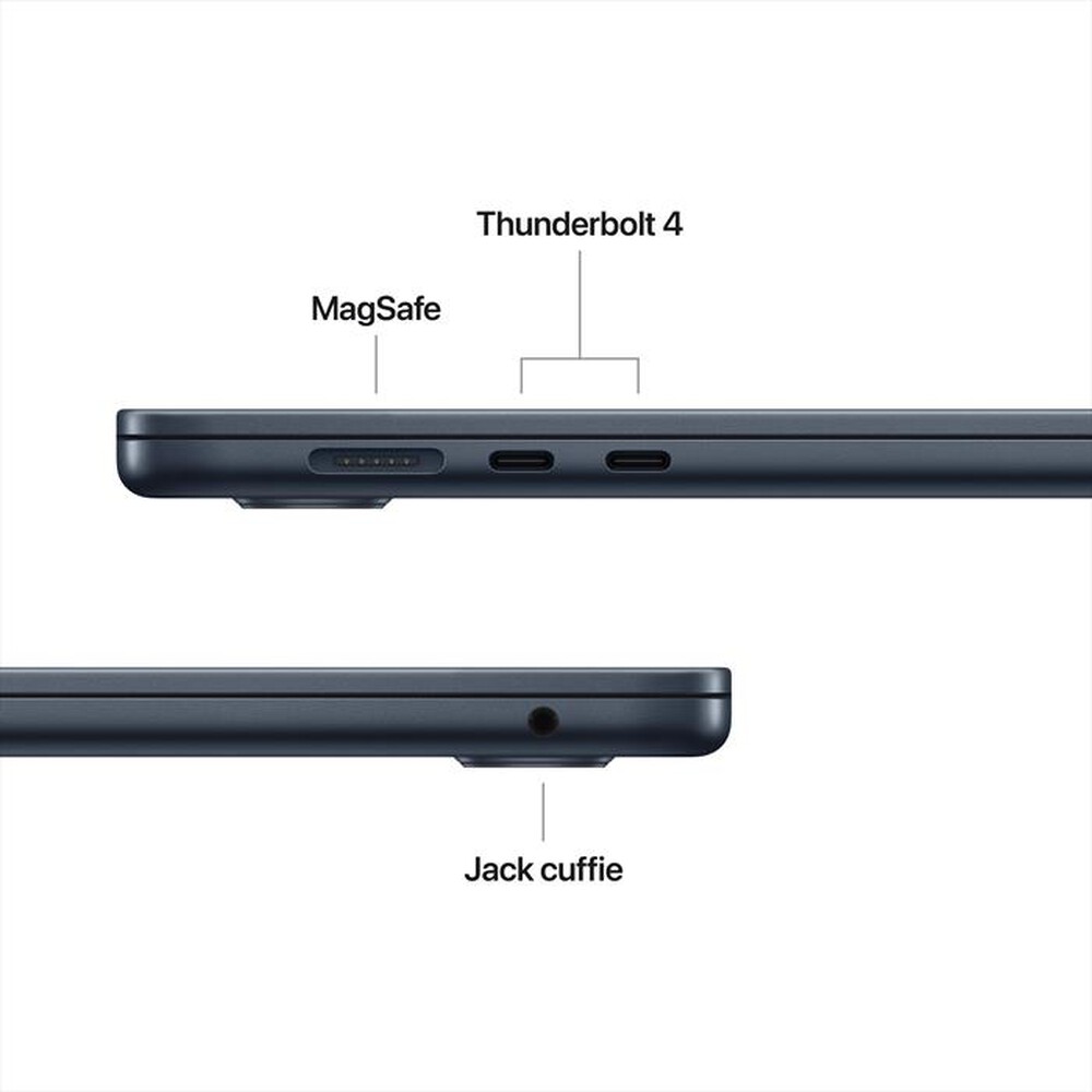 Immagine del prodotto APPLE - MacBook Air 15" M5 Core 10 CPU 10 GPU 24GB 1TB SSD-Mezzanotte