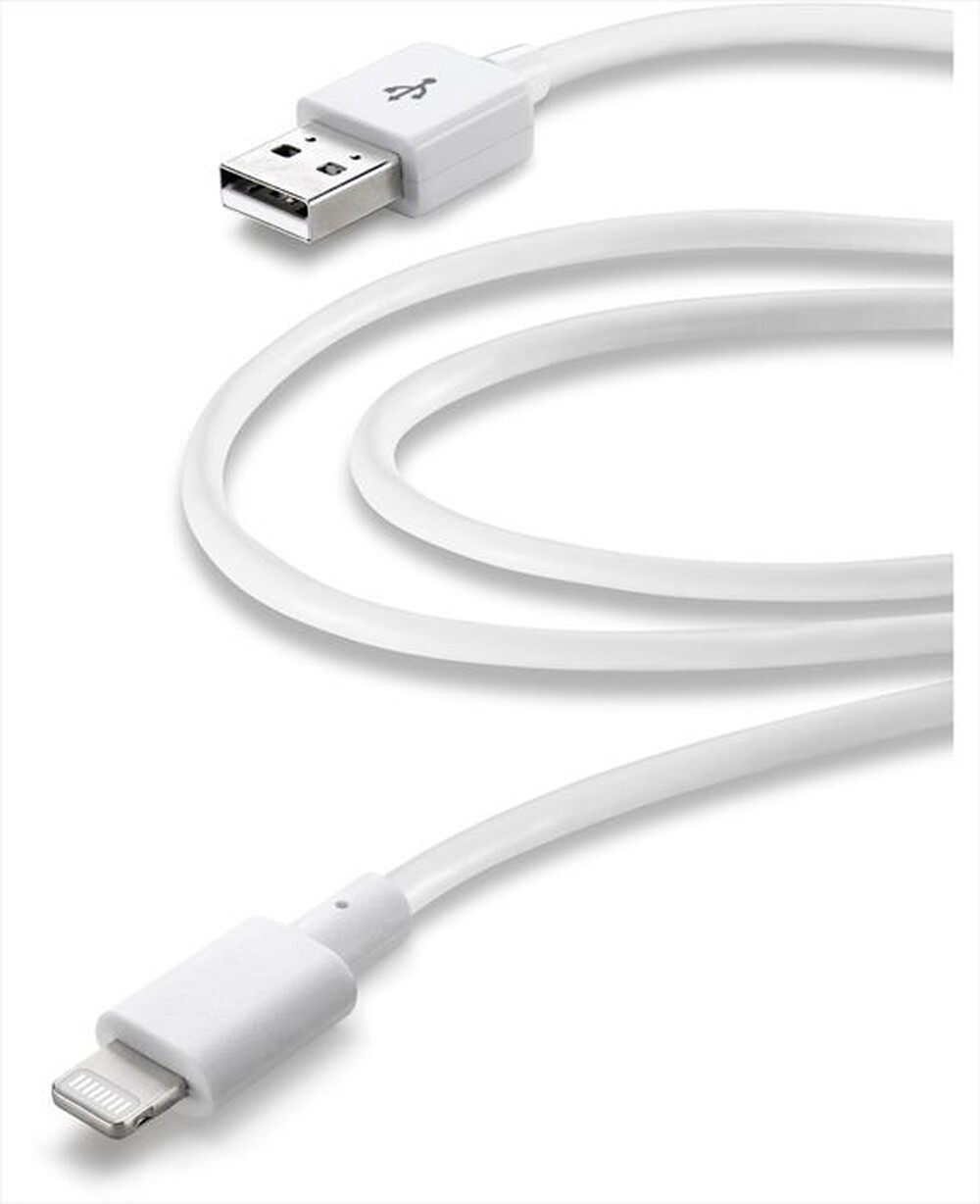 Immagine del prodotto CELLULARLINE - USB Data Cable Home - Lightning-Bianco