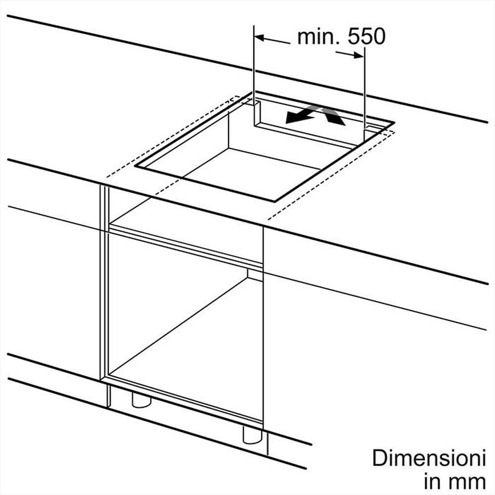 Immagine del prodotto BOSCH - Piano cottura induzione PIV831HB1E 80,2 cm-Nero