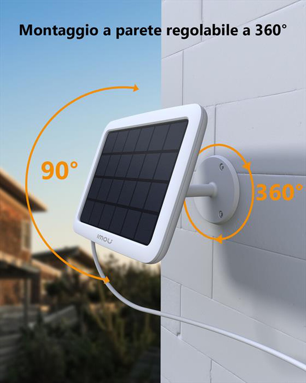 Immagine del prodotto IMOU - Telecamera da interno/esterno CELL GO KIT-BIANCO