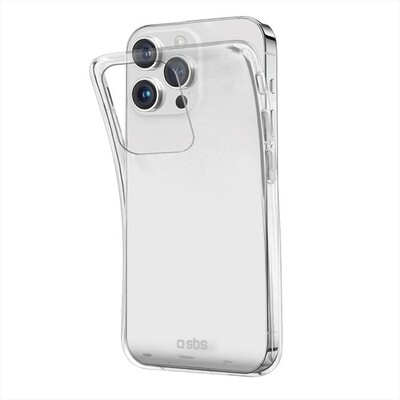 SBS - Cover Skinny TESKINIP1567PT per iPhone 15 Pro Max-Trasparente